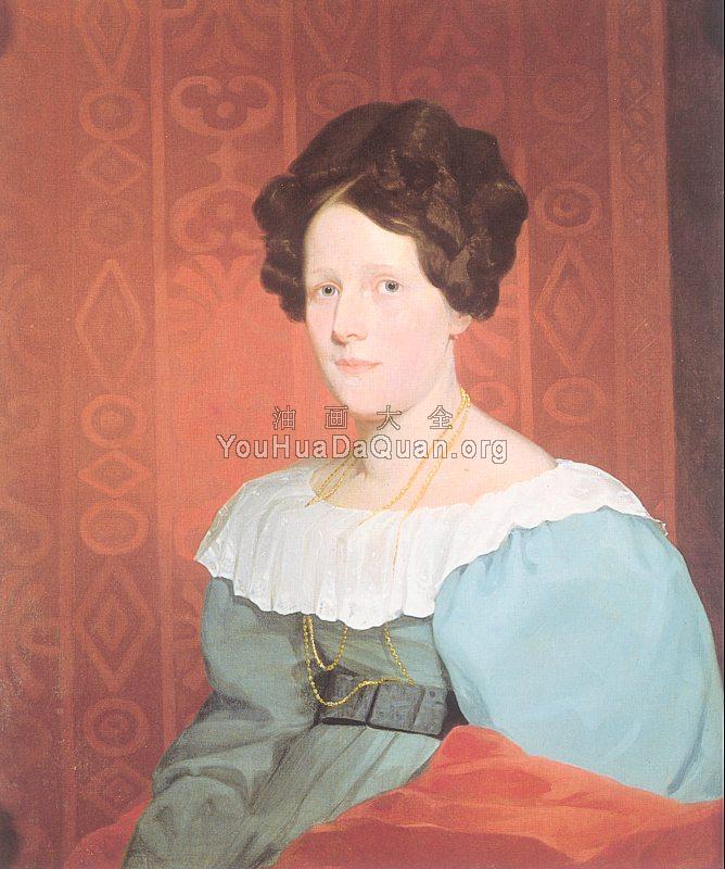 Portrait of Mrs. Samuel Nelson (Catherine Anne Russell) - 塞缪尔·芬利·布里斯·莫尔斯